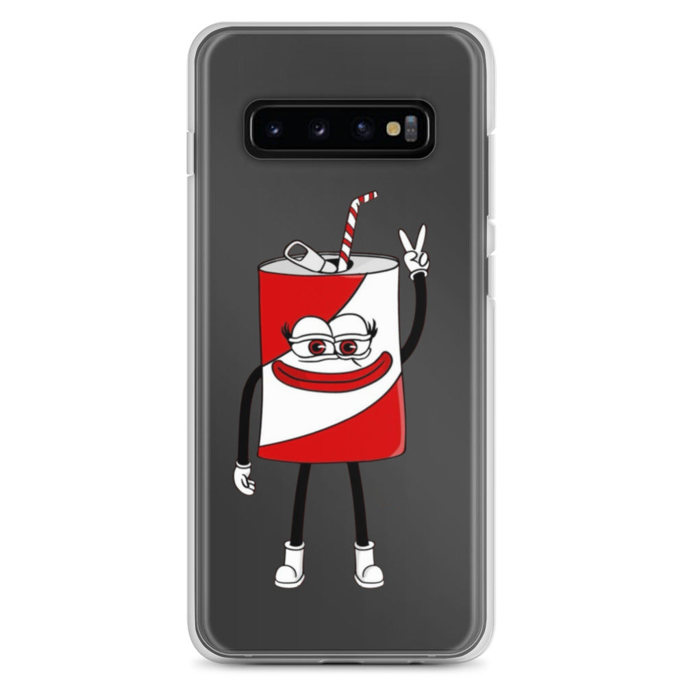 Poppi merch - Clear Case for Samsung®