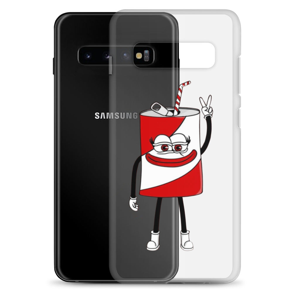 Poppi merch - Clear Case for Samsung®