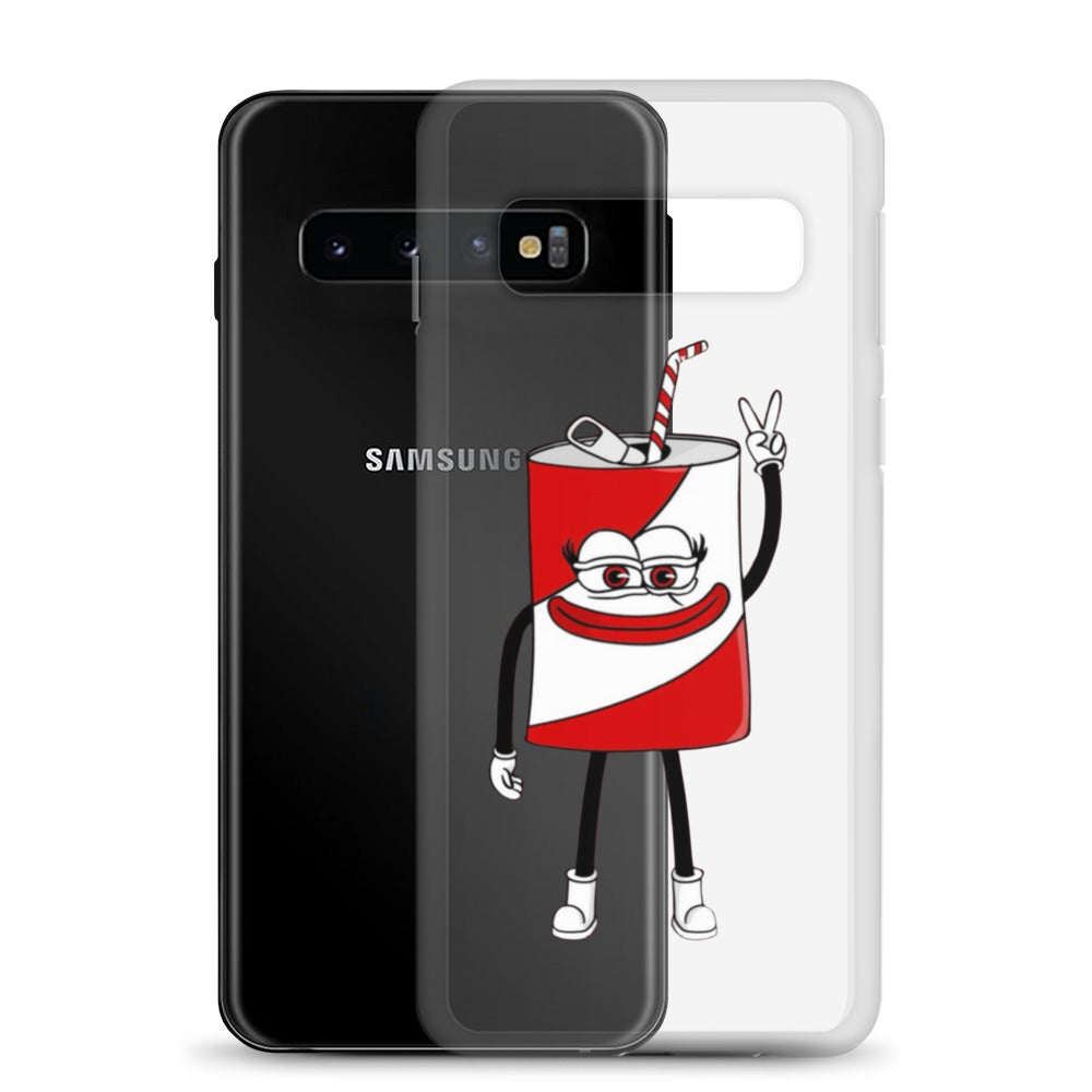 Poppi merch - Clear Case for Samsung®