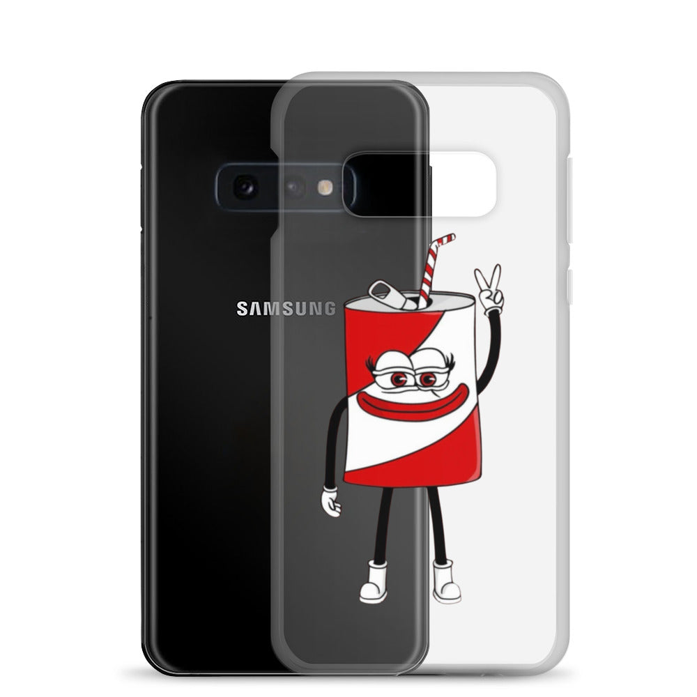 Poppi merch - Clear Case for Samsung®