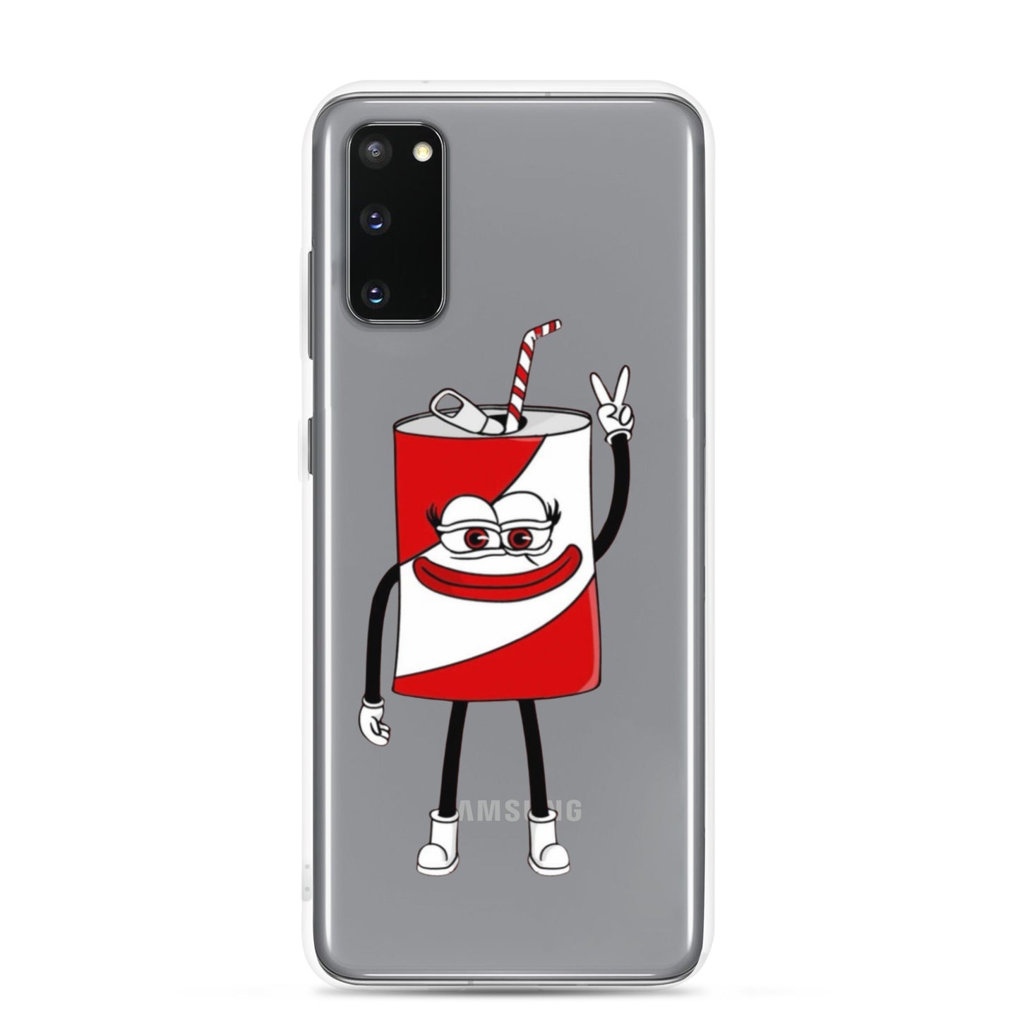 Poppi merch - Clear Case for Samsung®