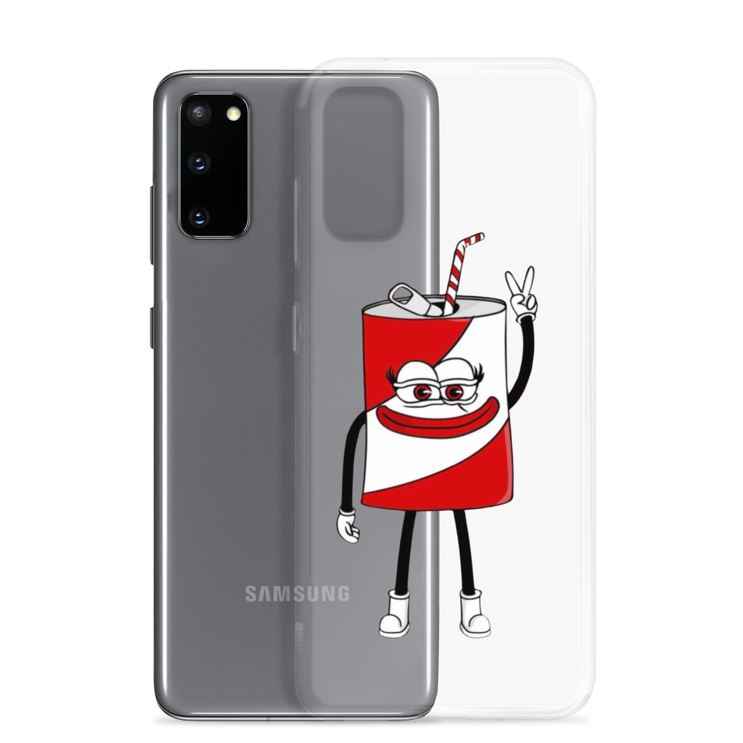 Poppi merch - Clear Case for Samsung®