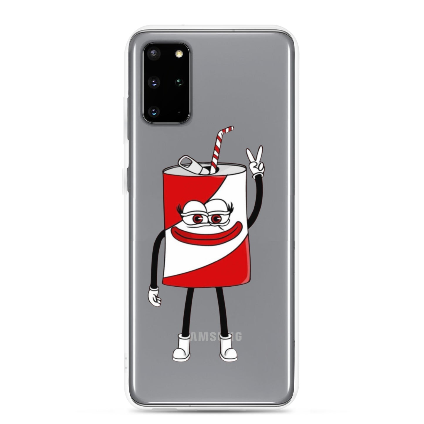 Poppi merch - Clear Case for Samsung®