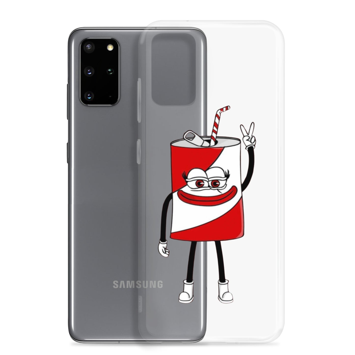 Poppi merch - Clear Case for Samsung®