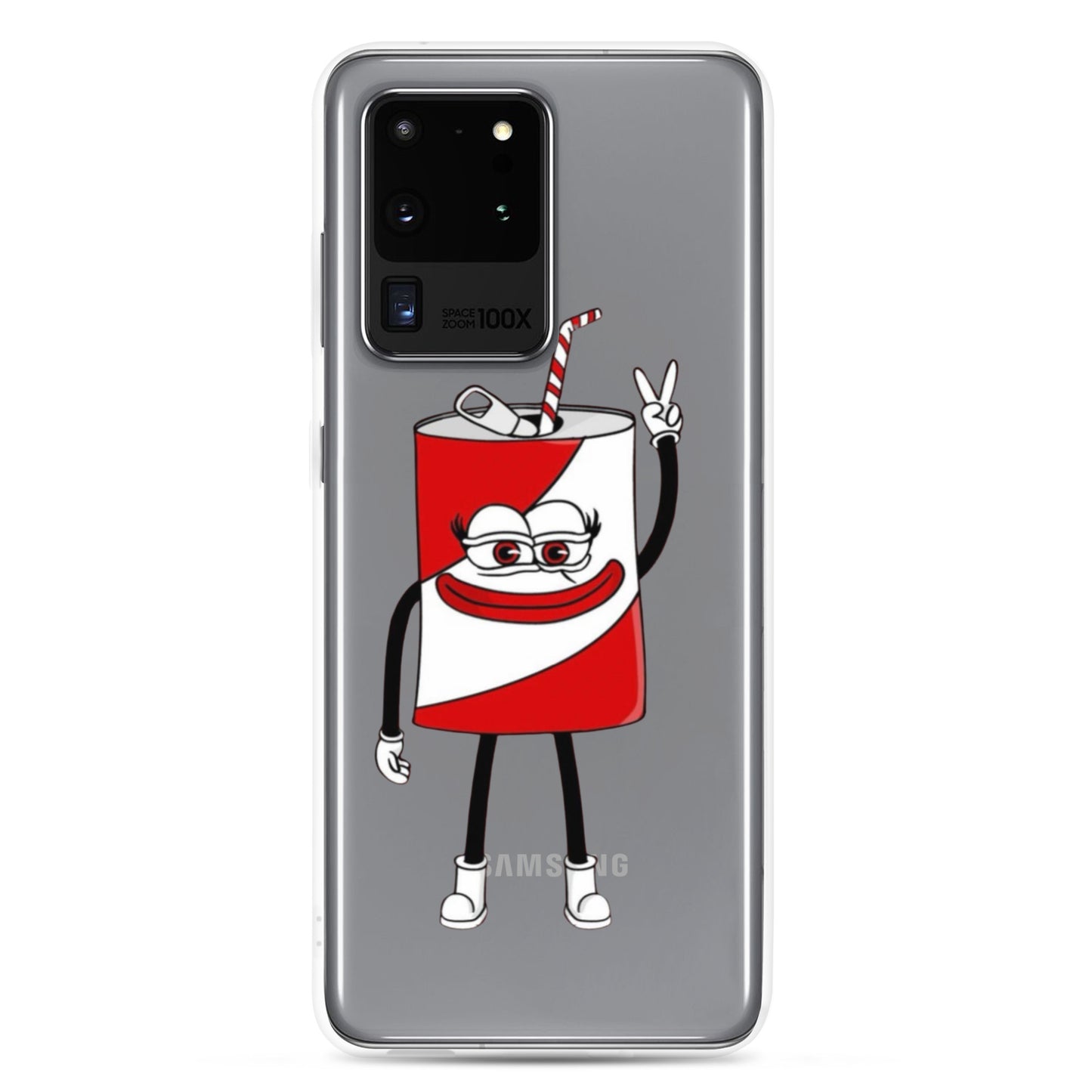 Poppi merch - Clear Case for Samsung®