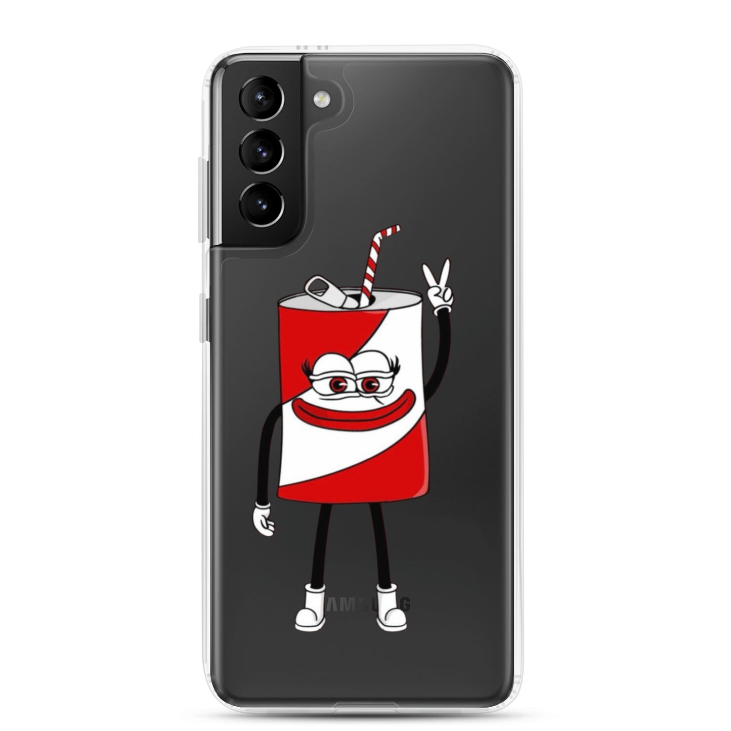 Poppi merch - Clear Case for Samsung®