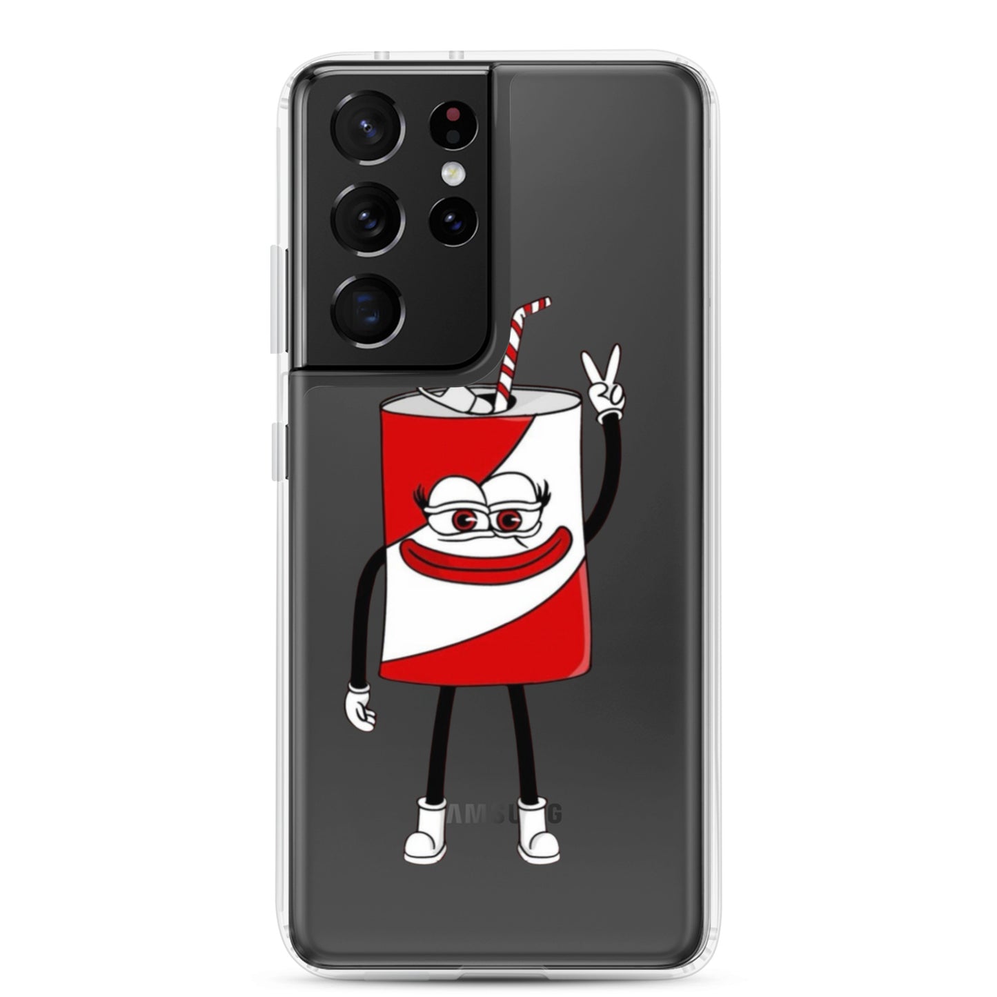 Poppi merch - Clear Case for Samsung®