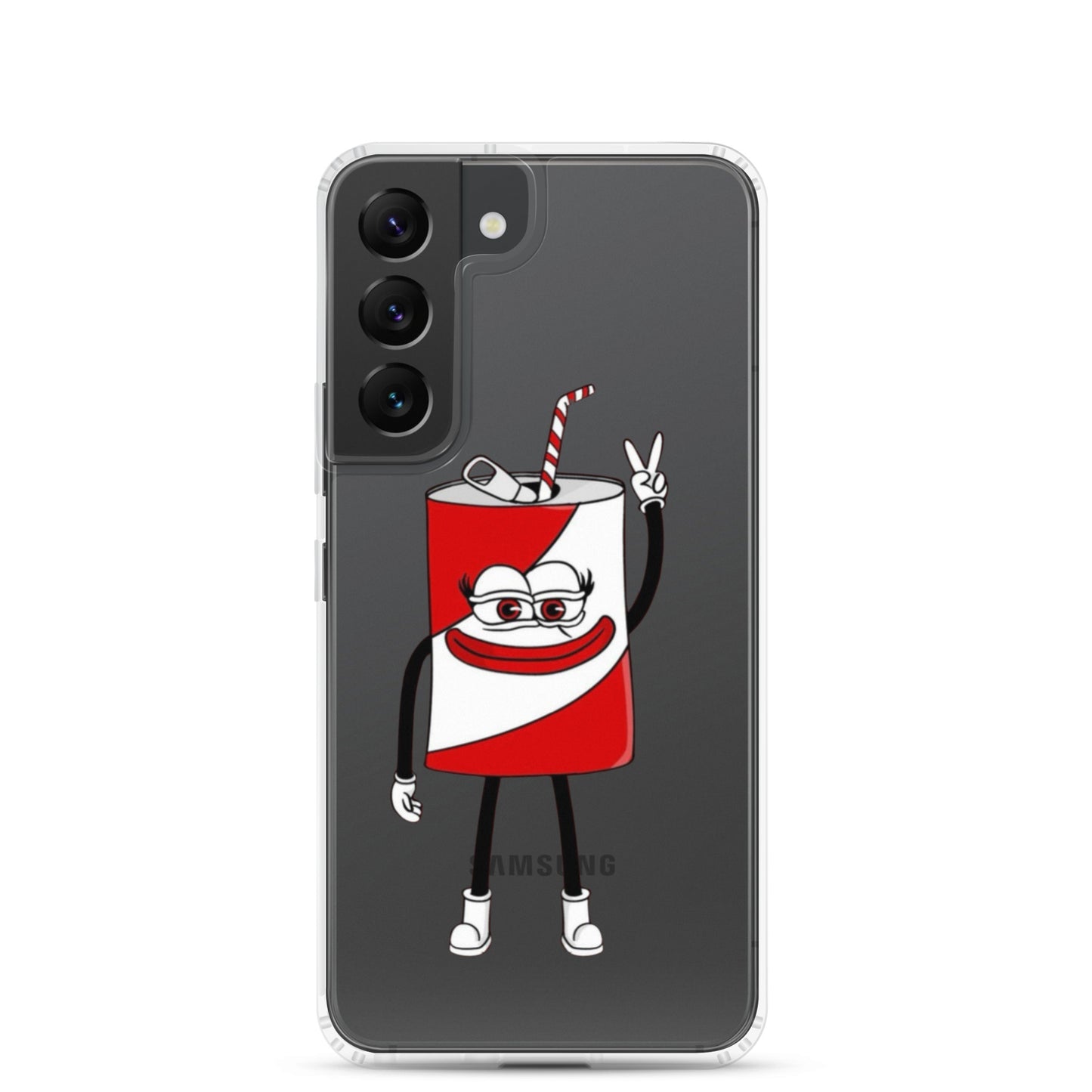 Poppi merch - Clear Case for Samsung®