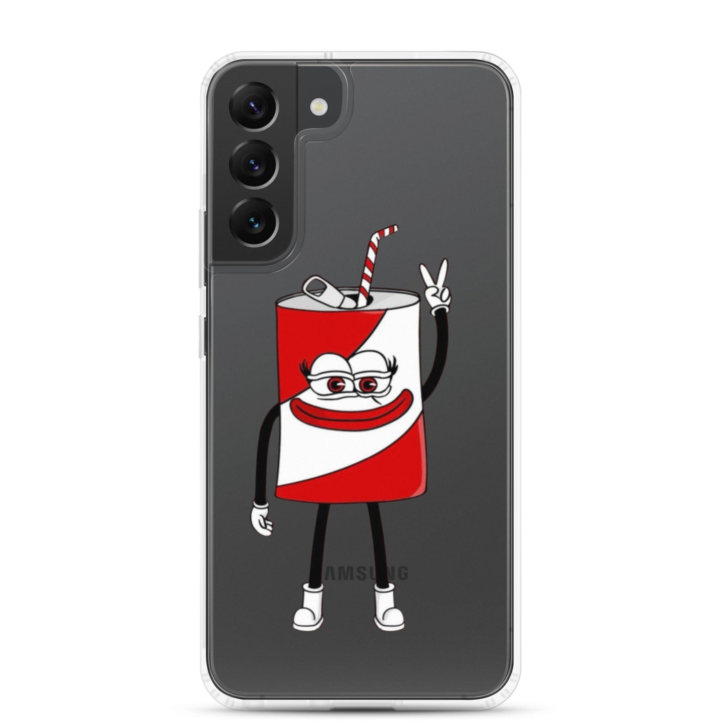 Poppi merch - Clear Case for Samsung®