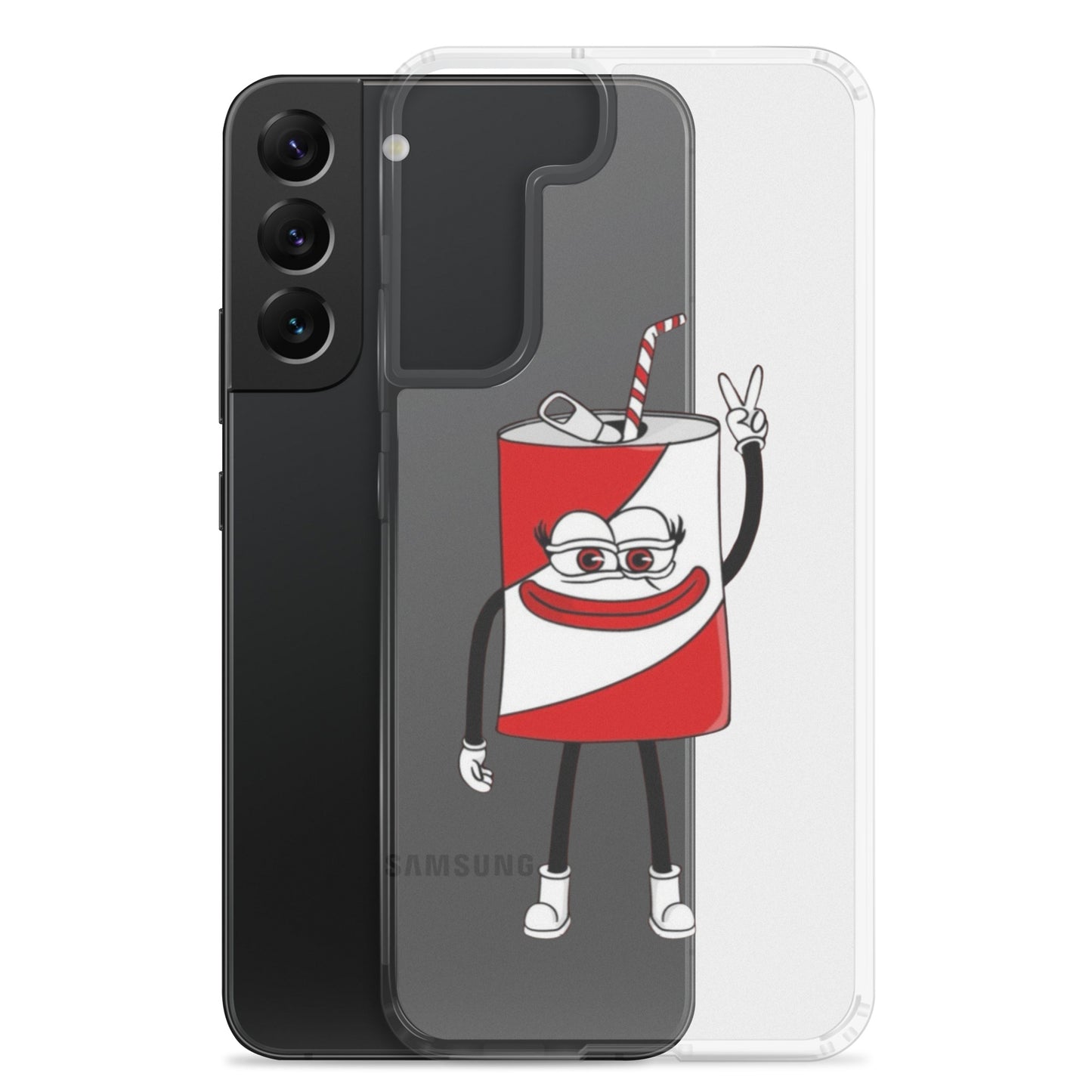 Poppi merch - Clear Case for Samsung®