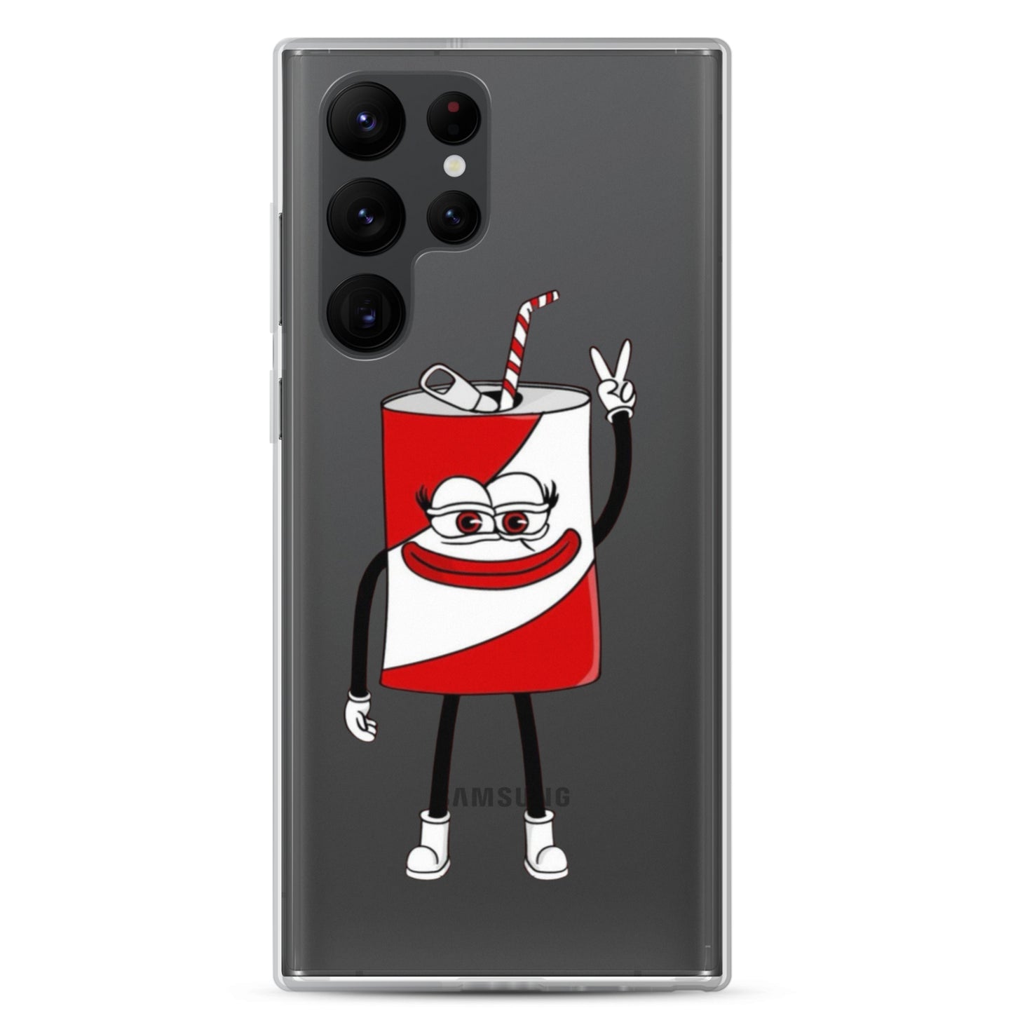 Poppi merch - Clear Case for Samsung®