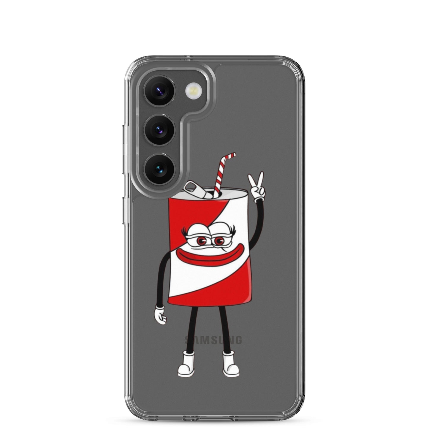 Poppi merch - Clear Case for Samsung®