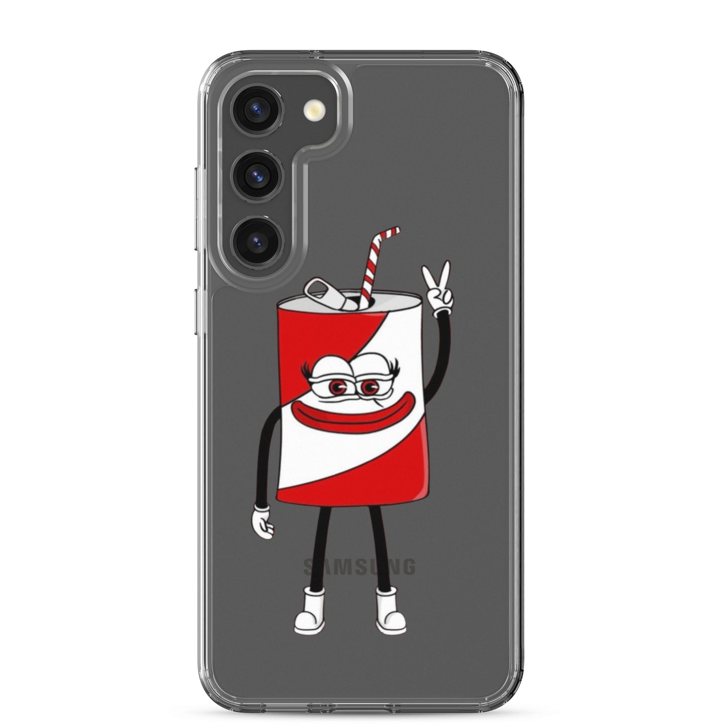 Poppi merch - Clear Case for Samsung®