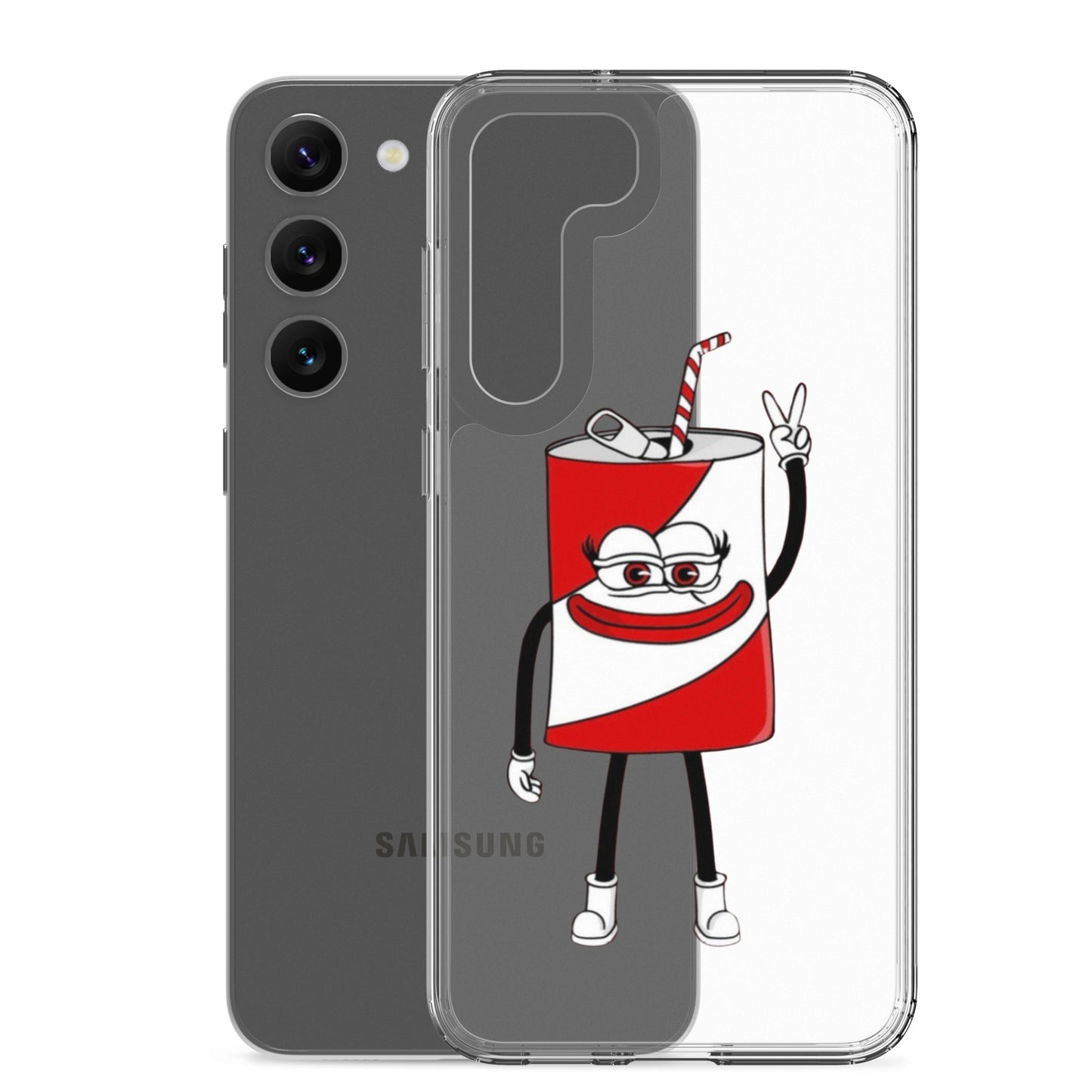 Poppi merch - Clear Case for Samsung®