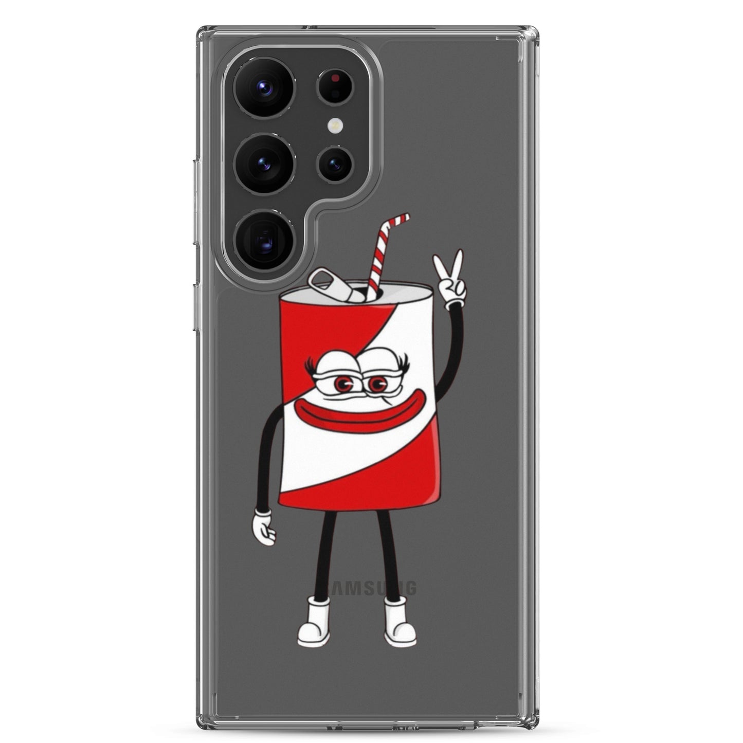 Poppi merch - Clear Case for Samsung®