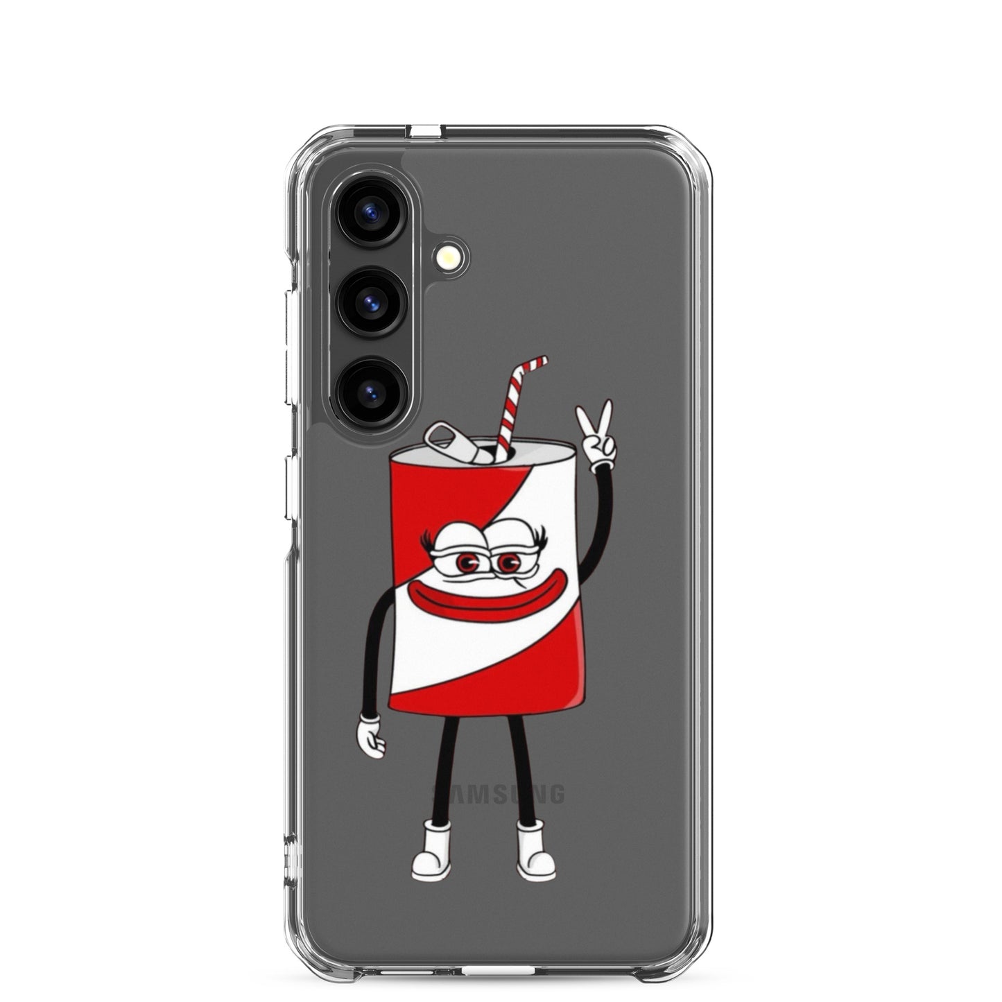 Poppi merch - Clear Case for Samsung®