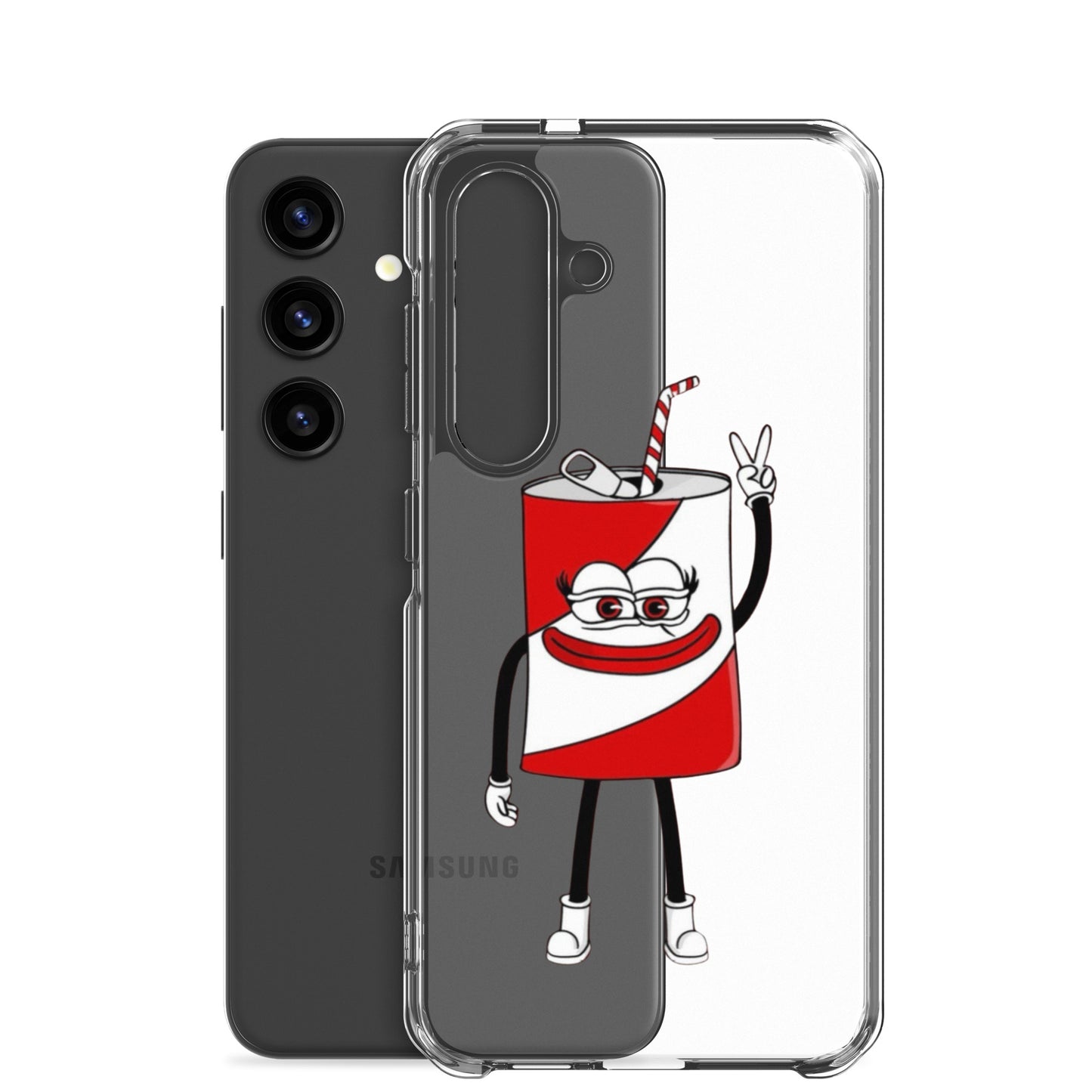 Poppi merch - Clear Case for Samsung®