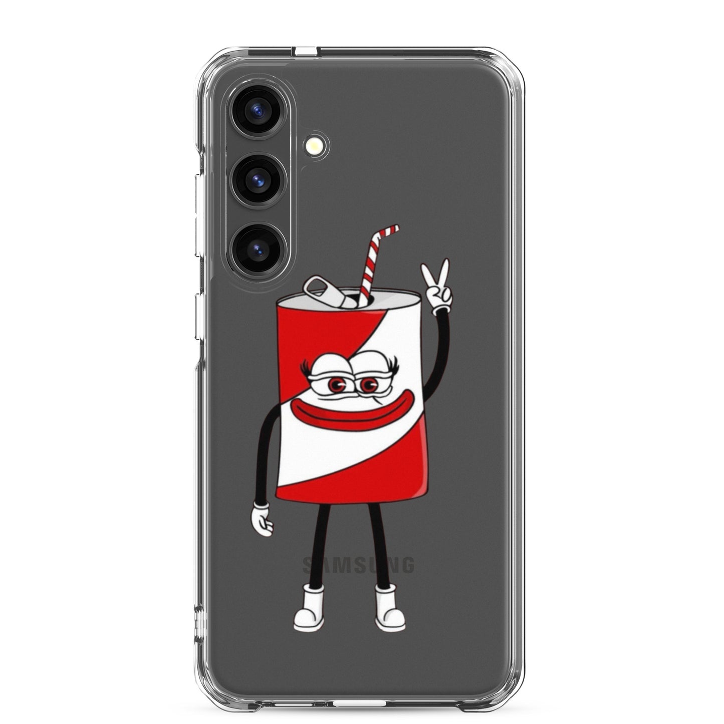 Poppi merch - Clear Case for Samsung®