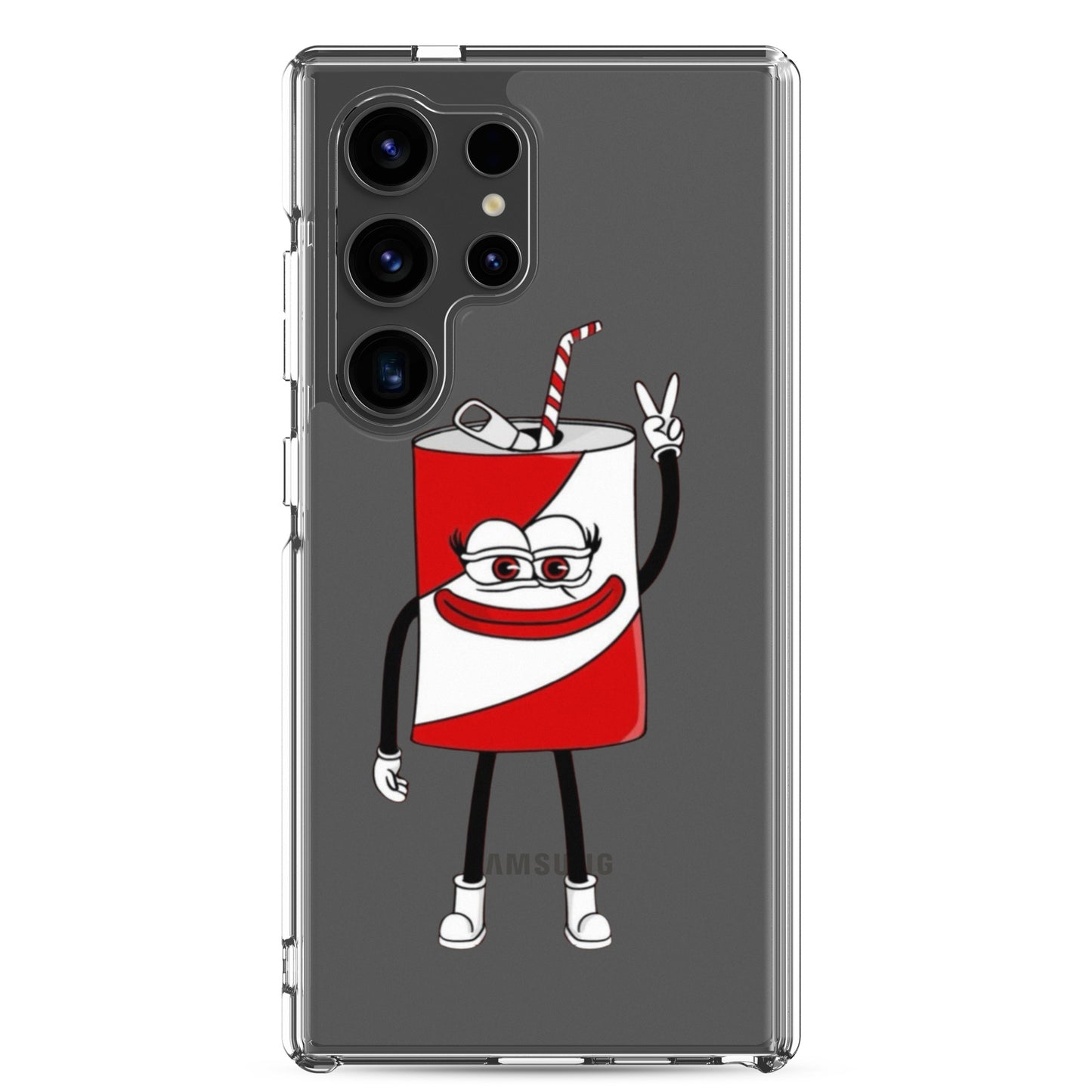 Poppi merch - Clear Case for Samsung®