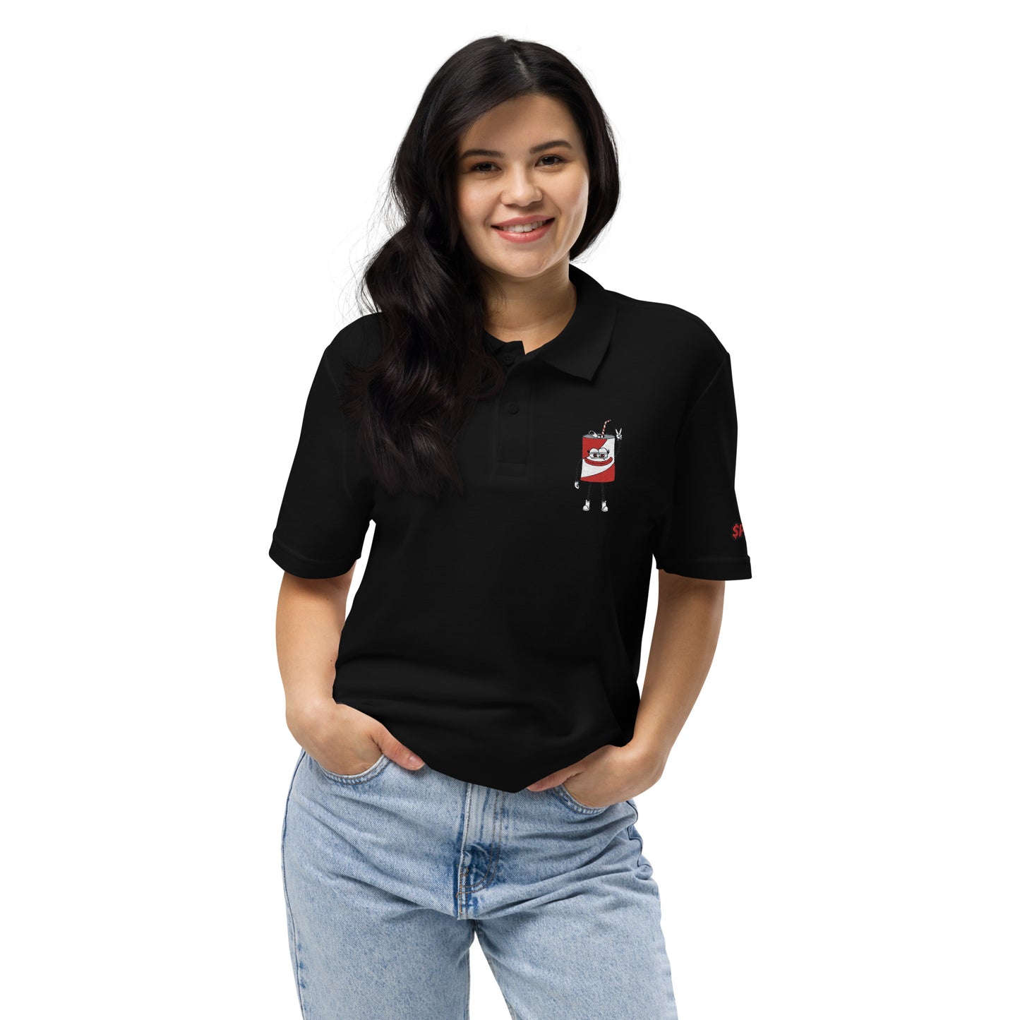 Poppi merch - Premium polo shirt