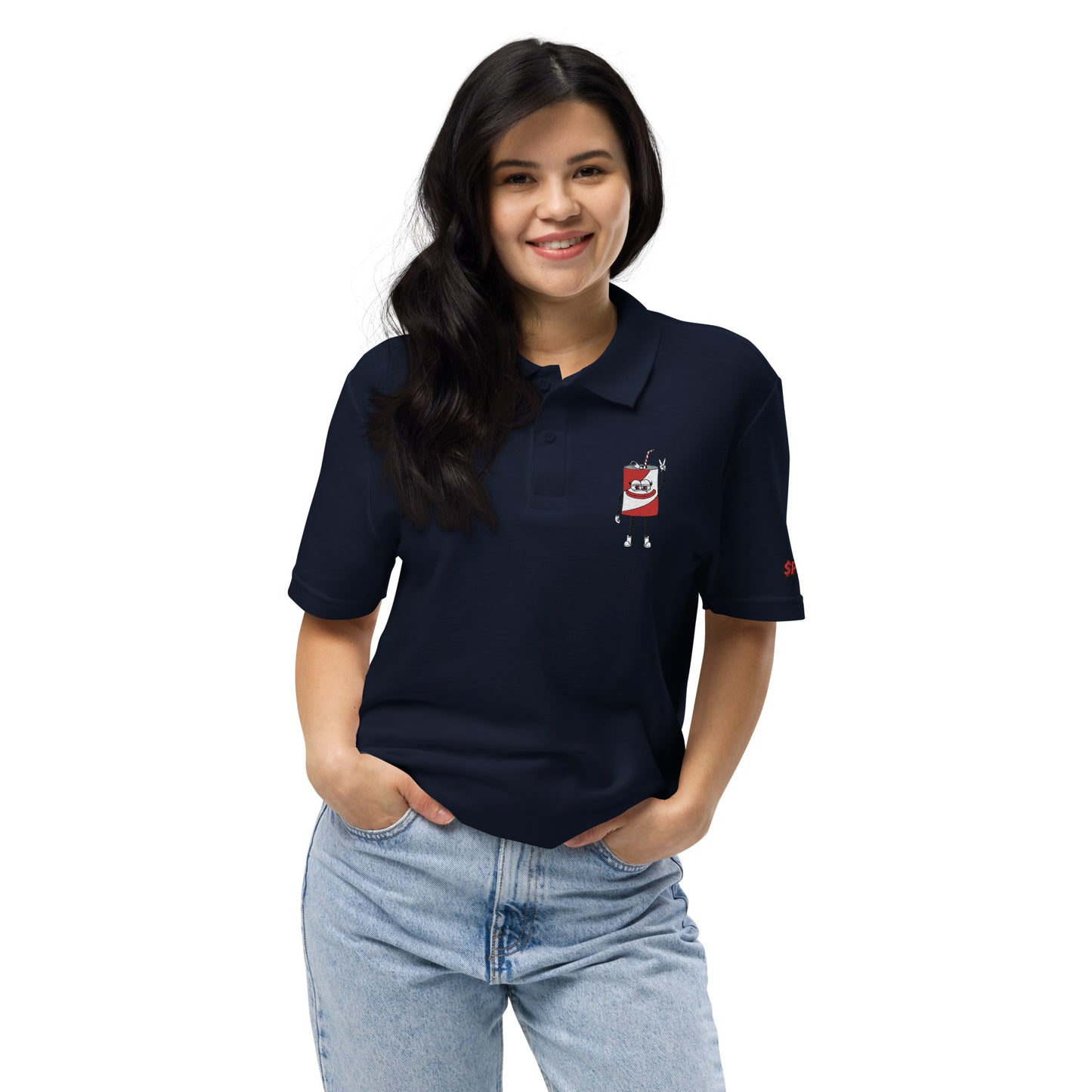 Poppi merch - Premium polo shirt