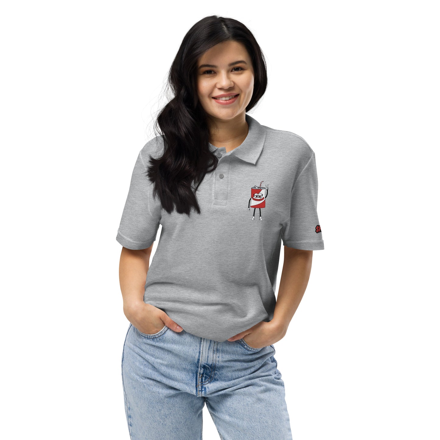 Poppi merch - Premium polo shirt