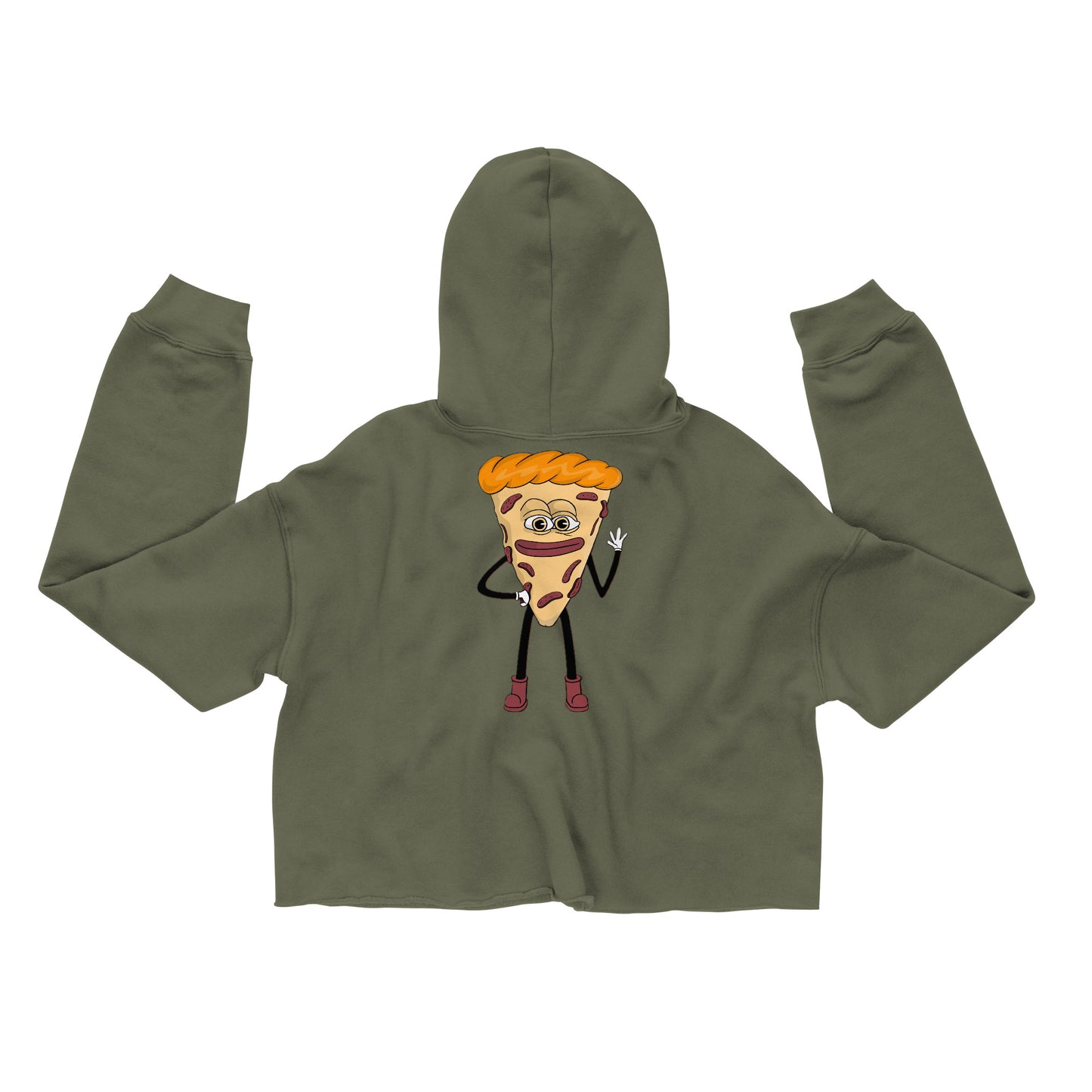 Pepper merch - Crop Hoodie